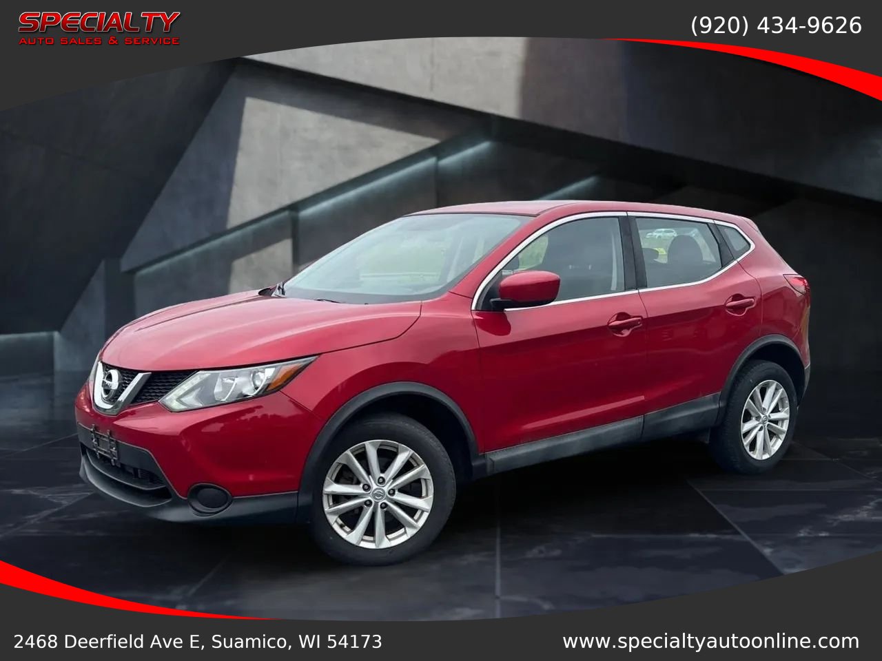 Used 2017 Nissan Rogue Sport S w/ S Appearance Package