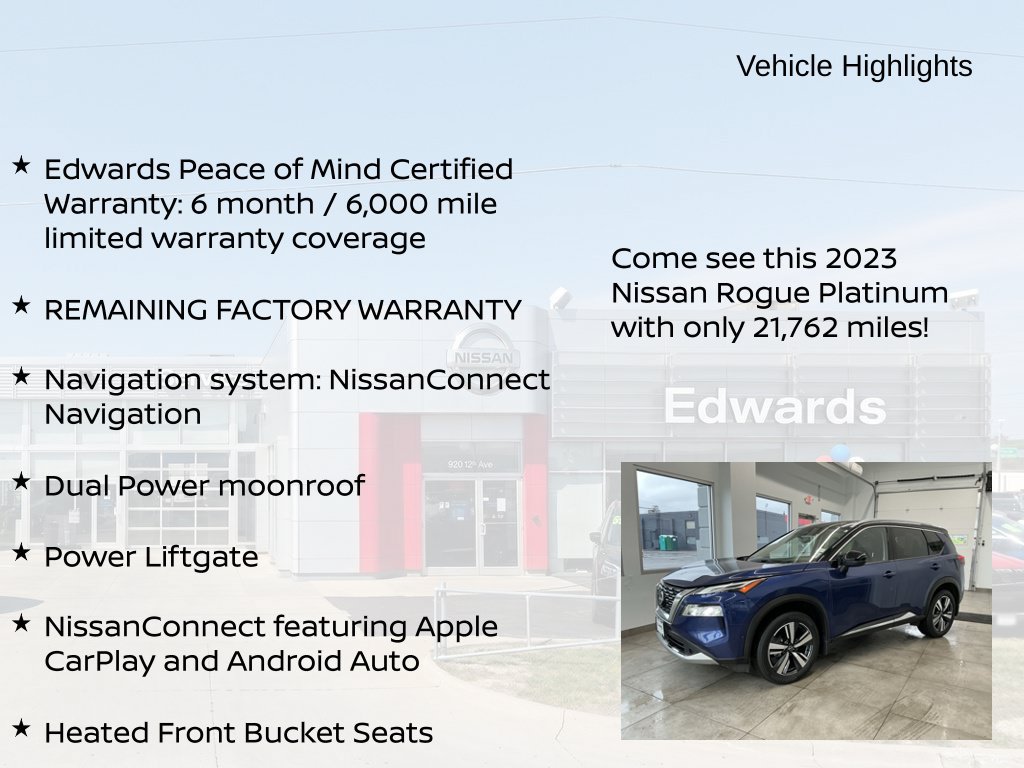 Used 2023 Nissan Rogue Platinum AWD/4WD image 11