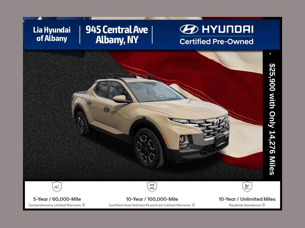 Certified 2023 Hyundai Santa Cruz SEL w/ Activity Package AWD/4WD image 1