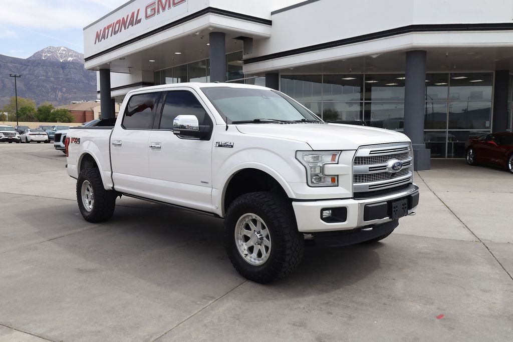 Used 2015 Ford F150 Platinum w/ Equipment Group 701A Luxury AWD/4WD image 8