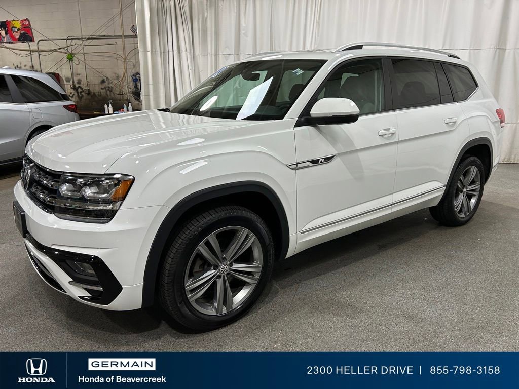 Used 2019 Volkswagen Atlas SEL R-Line AWD/4WD image 4