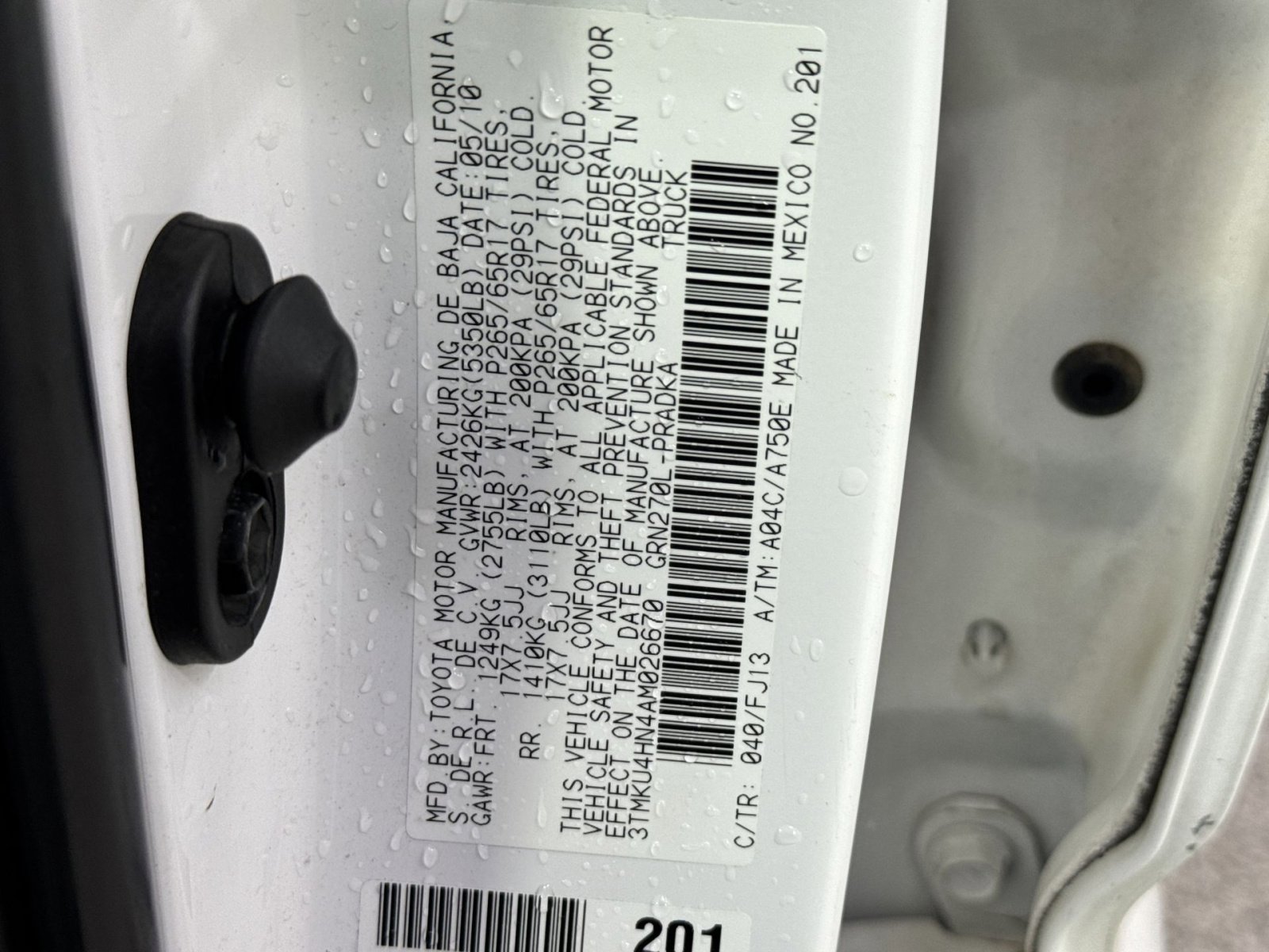 Used 2010 Toyota Tacoma PreRunner RWD image 40