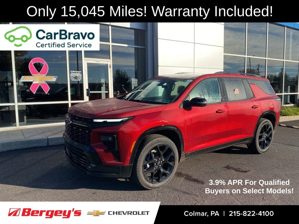 Certified 2024 Chevrolet Traverse RS w/ LPO, Floor Liner Package image 1