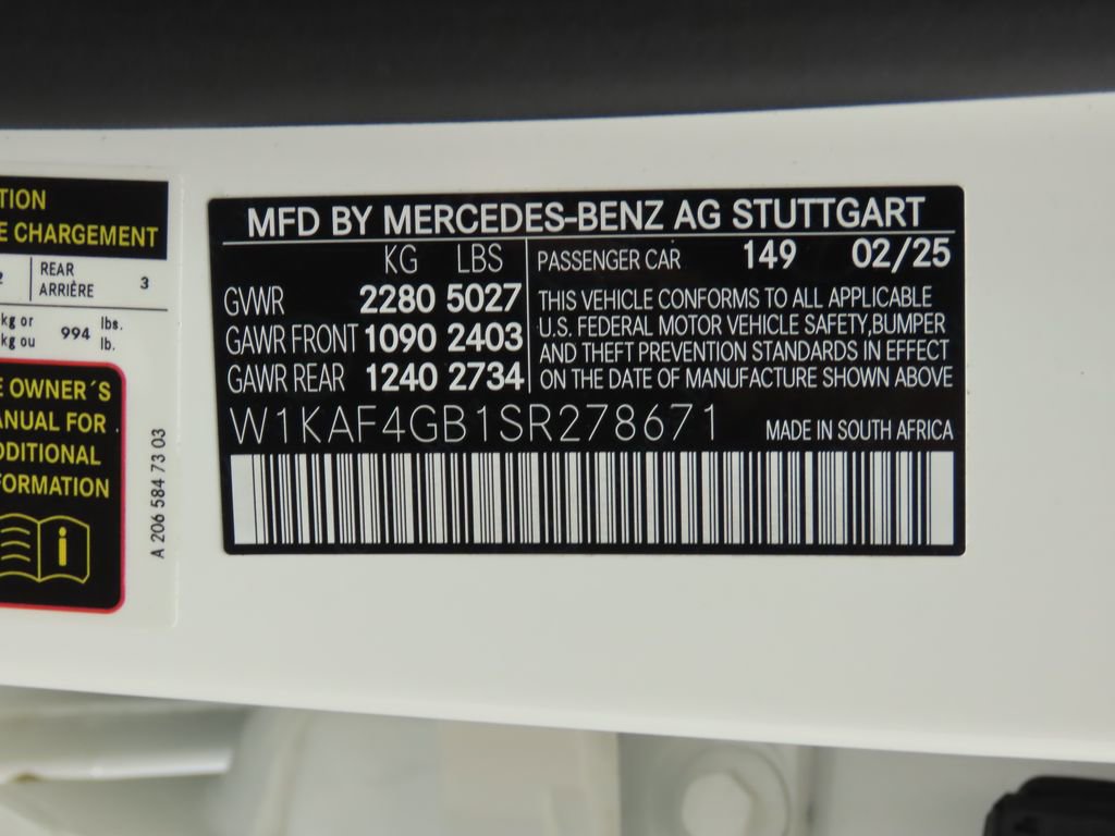 Certified 2025 Mercedes-Benz C 300 Sedan image 32