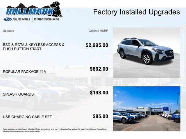 Used 2025 Subaru Outback Premium w/ Popular Package #1A image 6