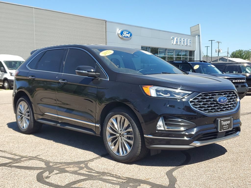 Certified 2022 Ford Edge Titanium w/ Equipment Group 301A AWD/4WD image 3