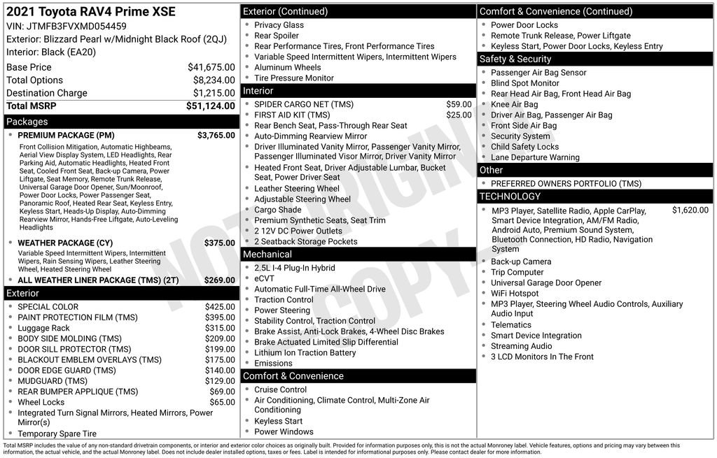 Used 2021 Toyota RAV4 XSE w/ Premium Package AWD/4WD image 24