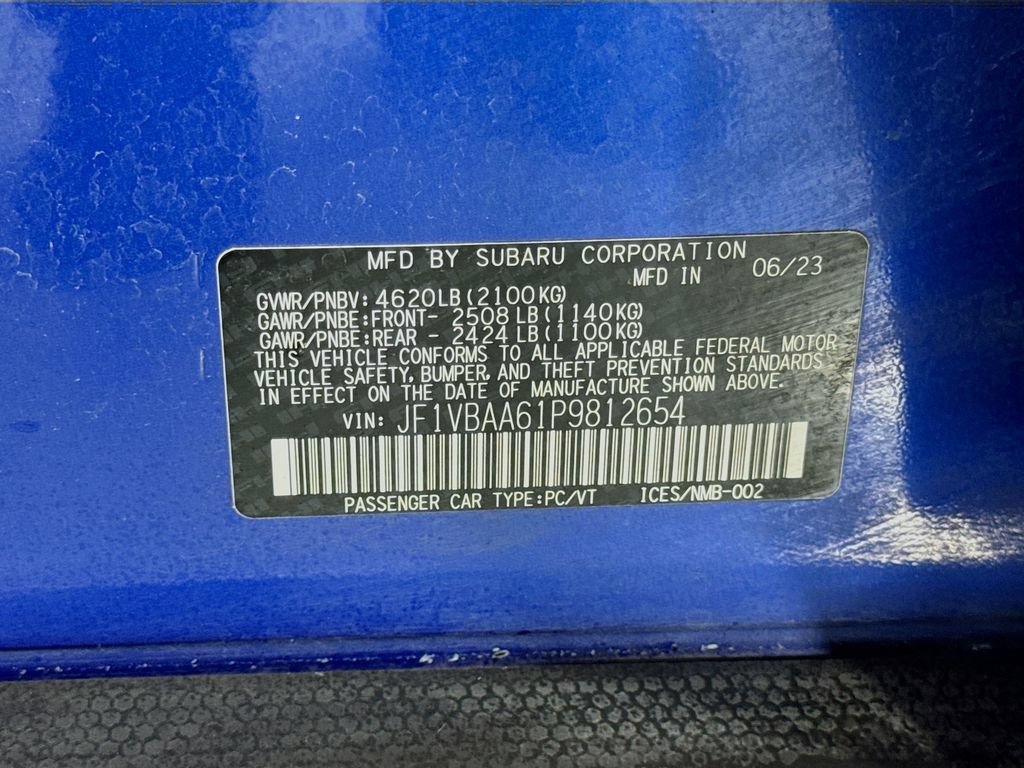 Used 2023 Subaru WRX AWD/4WD image 27