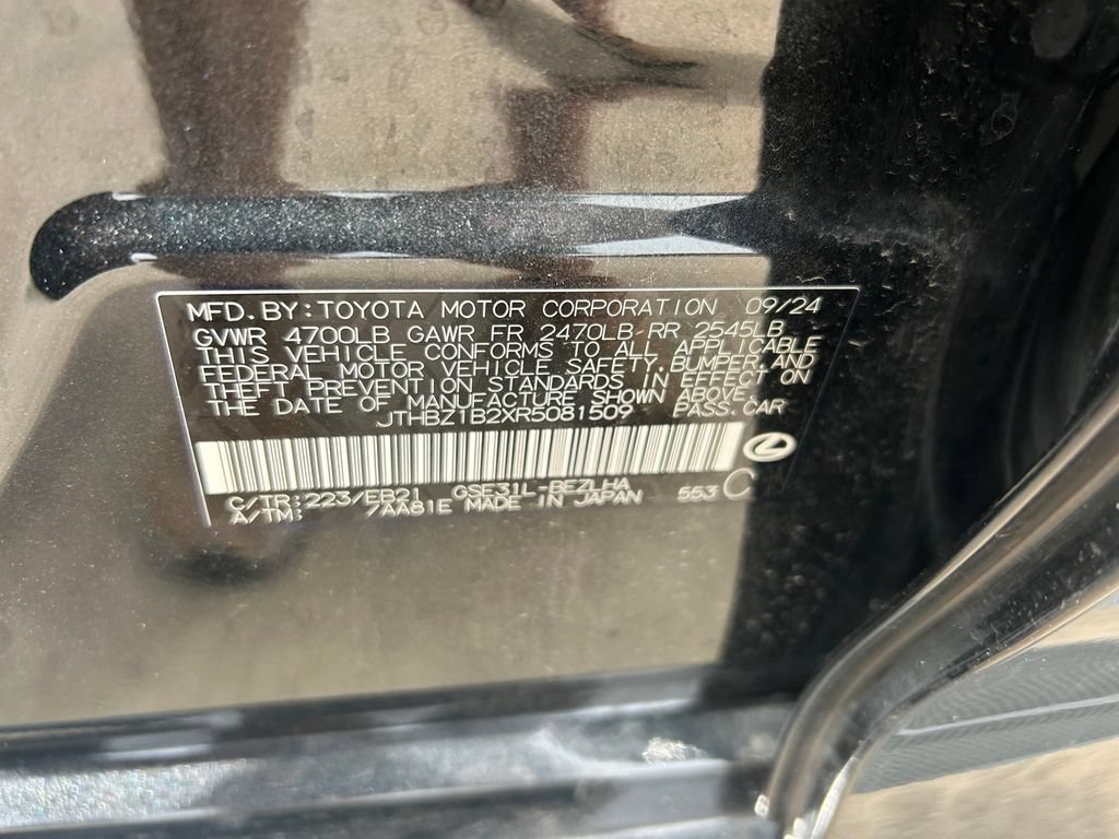 Used 2024 Lexus IS 350 F Sport w/ Navigation Package RWD image 10
