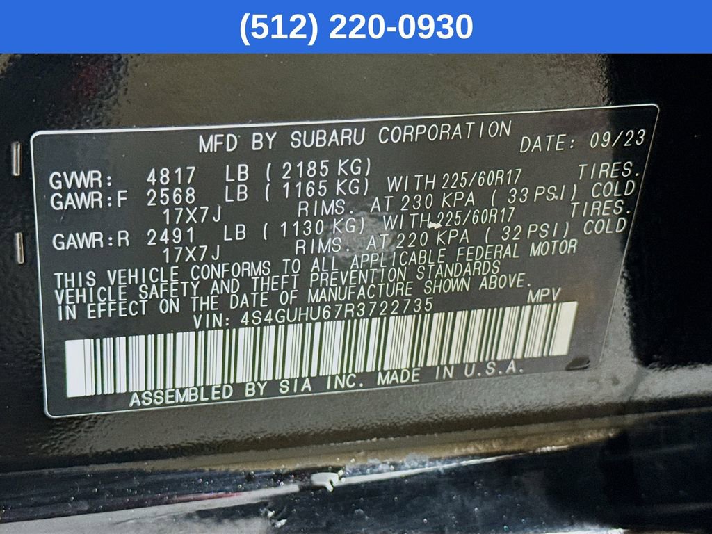 Certified 2024 Subaru Crosstrek 2.5i Wilderness AWD/4WD image 41