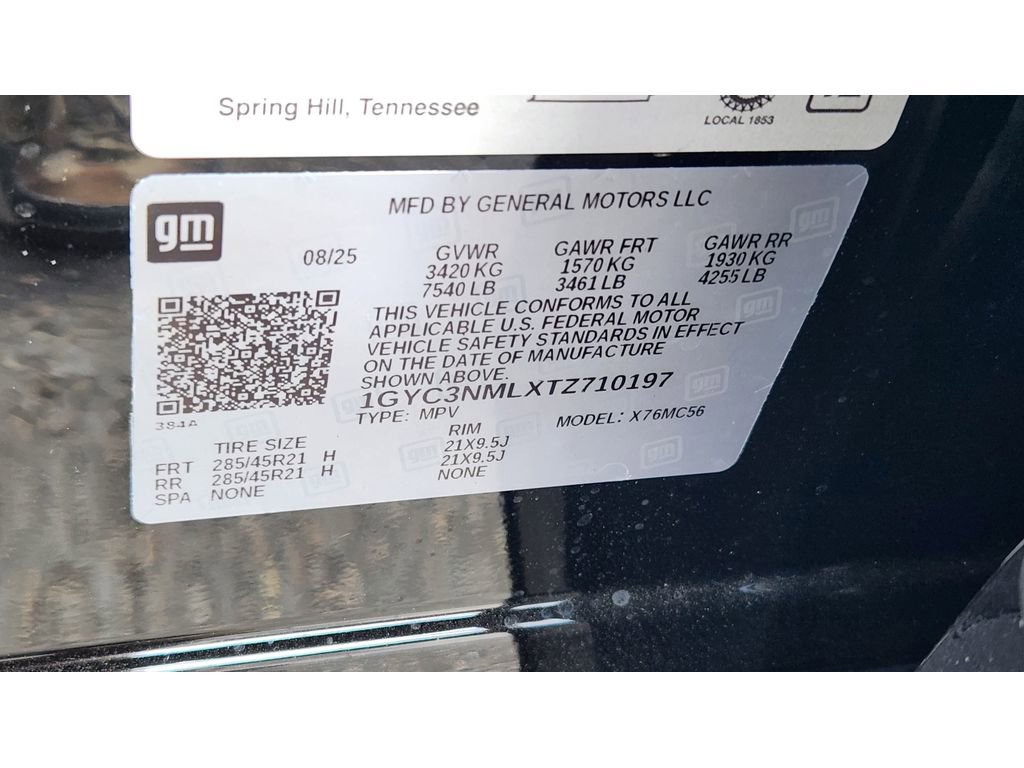 New 2026 Cadillac Vistiq Sport w/ LPO, Floor Liner Package image 15