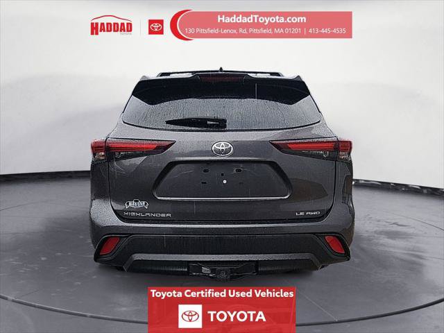 Certified 2024 Toyota Highlander LE AWD/4WD image 4
