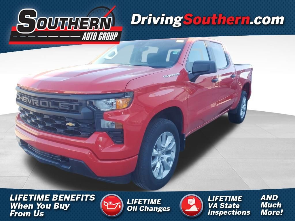Used 2023 Chevrolet Silverado 1500 Custom AWD/4WD image 1