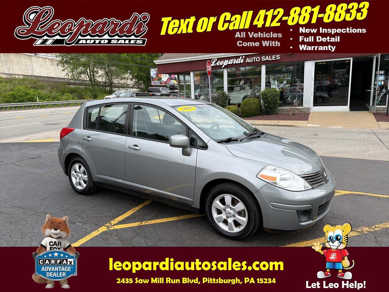 Used 2008 Nissan Versa Hatchback