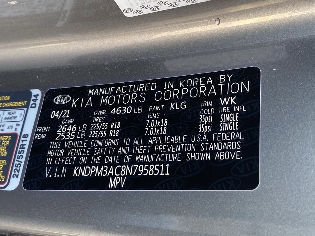 Certified 2022 Kia Sportage LX w/ LX FWD Value Edition Package image 32