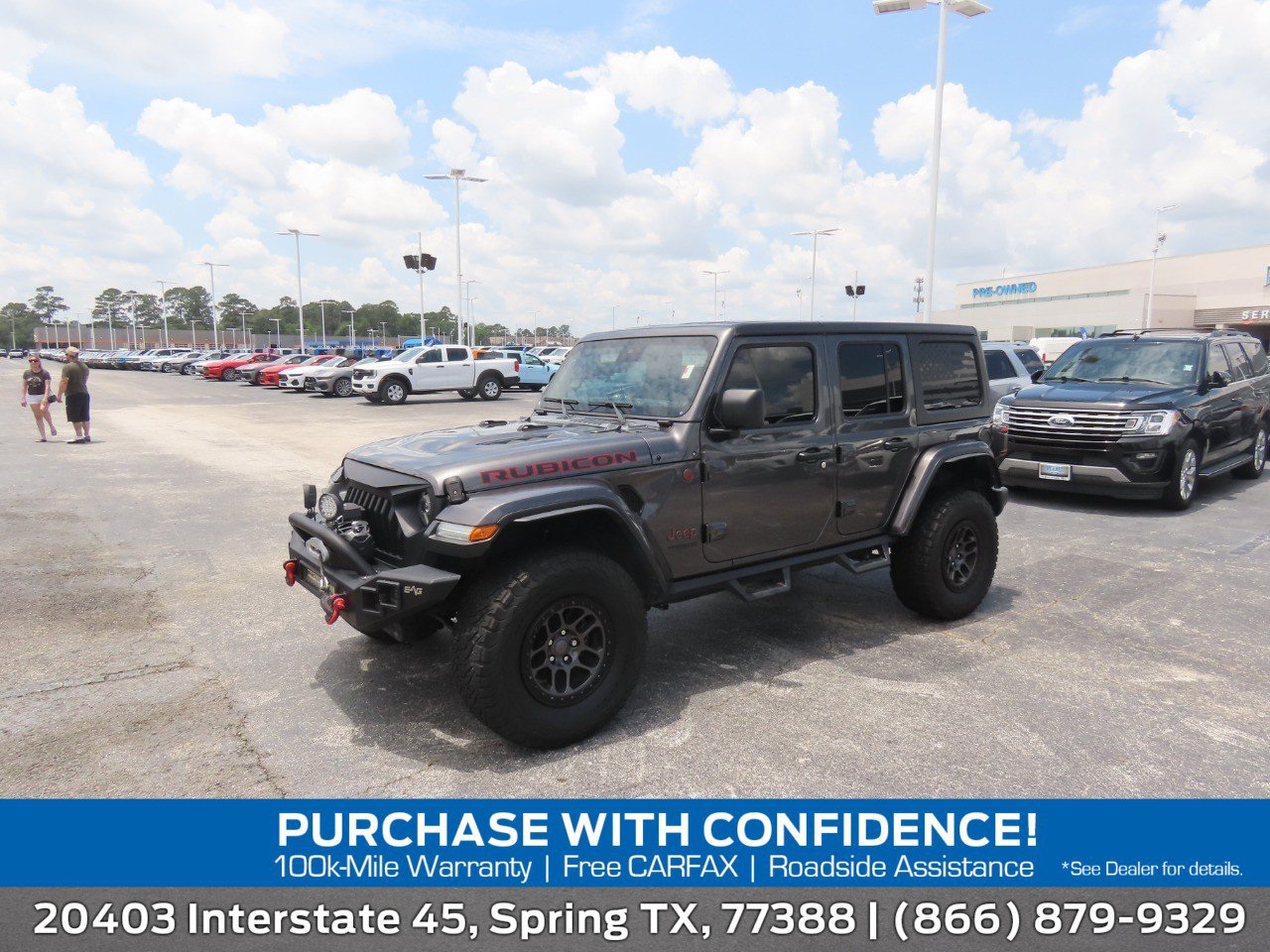 Used 2022 Jeep Wrangler Unlimited Rubicon w/ Xtreme Recon 35" Tire Package AWD/4WD image 1