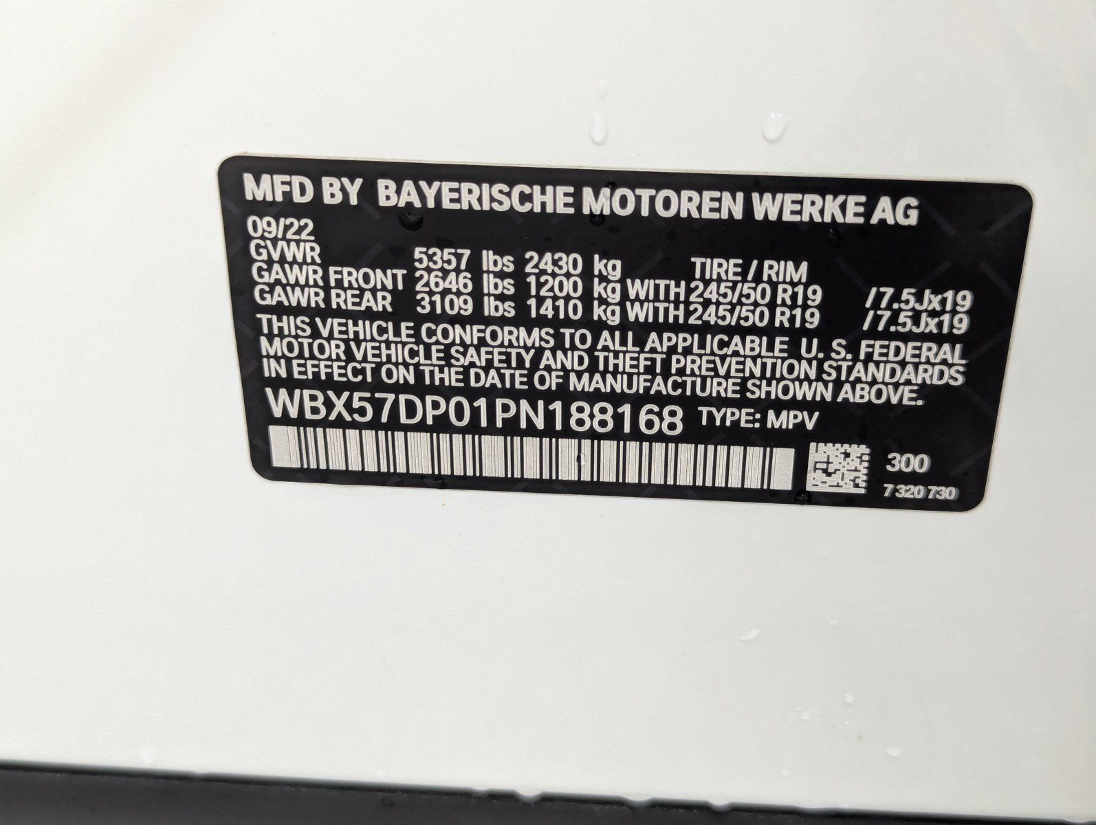 Used 2023 BMW X3 xDrive30i w/ Convenience Package w/ZPA AWD/4WD image 37