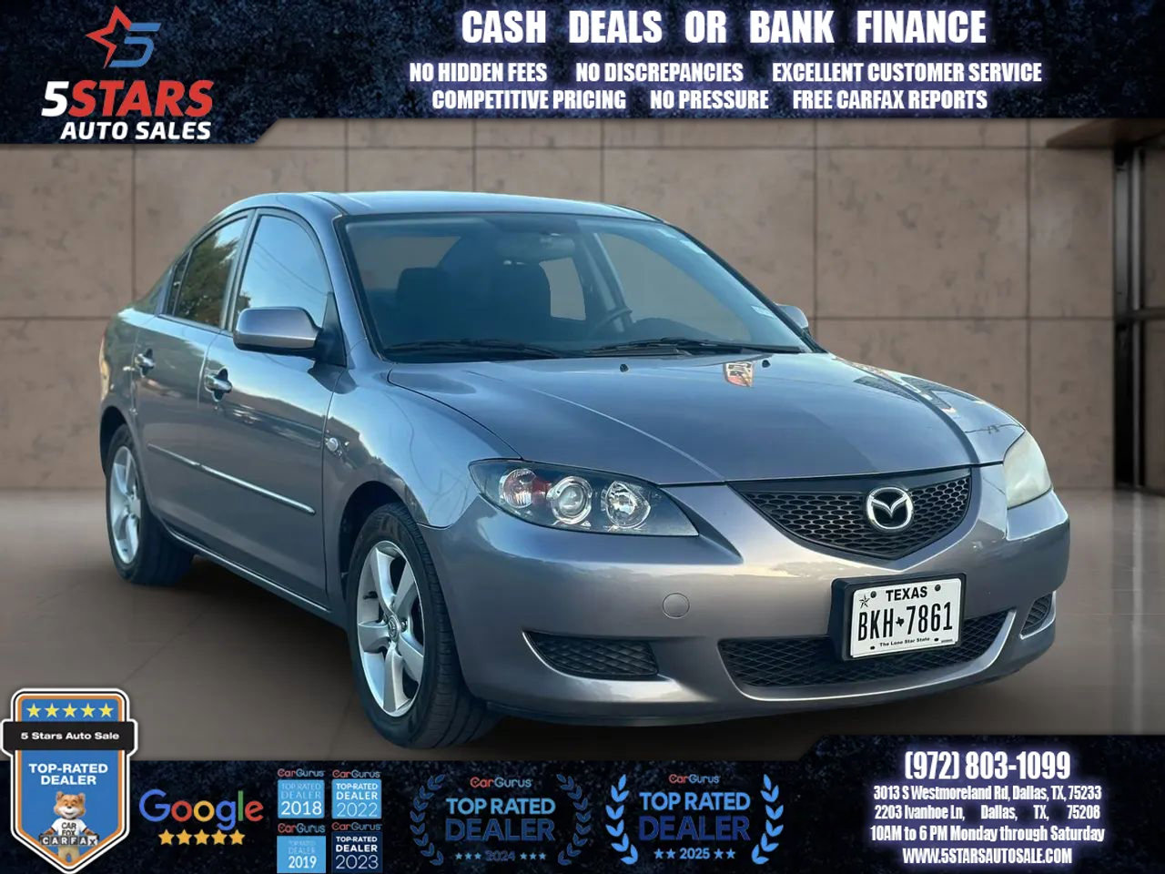 Used 2006 MAZDA MAZDA3 i Touring image 1