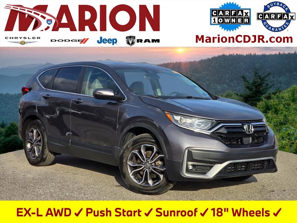 Used 2021 Honda CR-V EX-L image 1