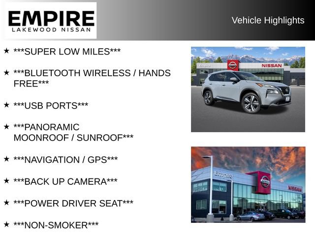 Used 2023 Nissan Rogue SL w/ SL Premium Package FWD image 2