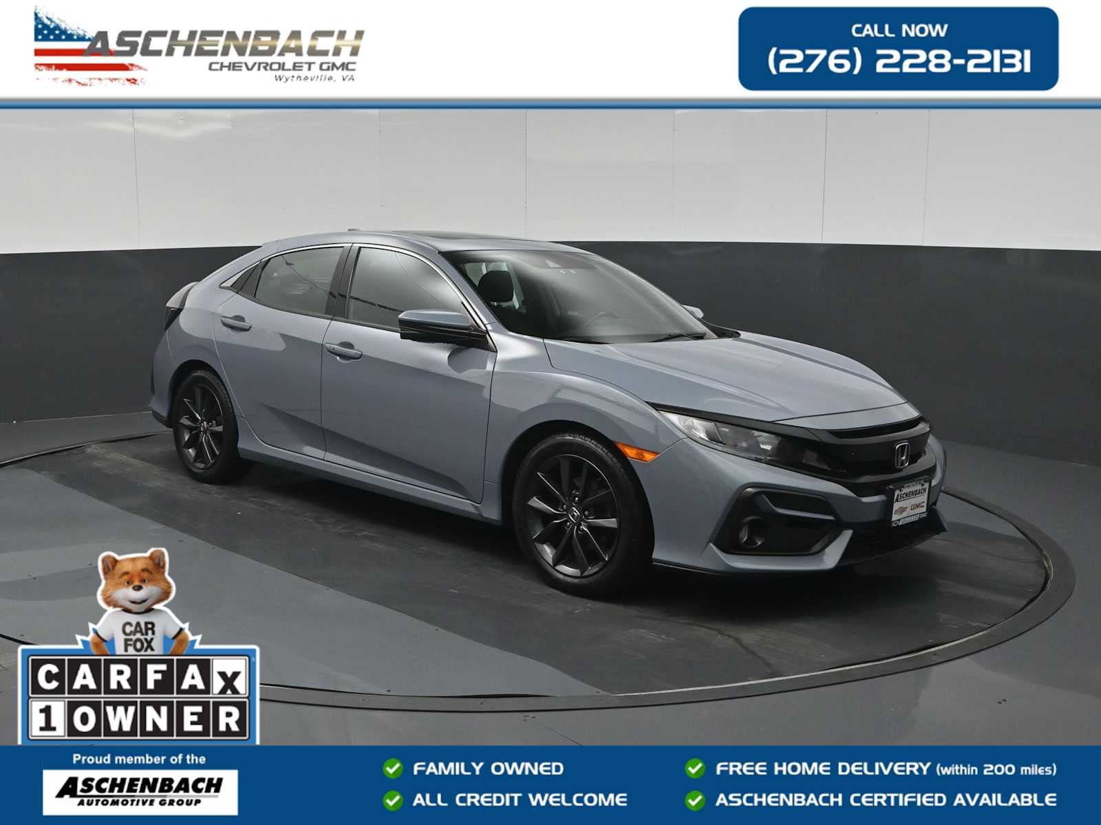 Used 2021 Honda Civic EX image 1