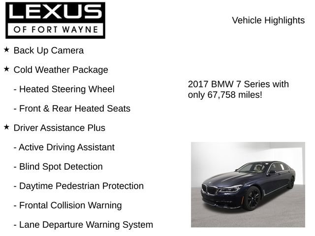 Used 2017 BMW 750i xDrive AWD/4WD image 8