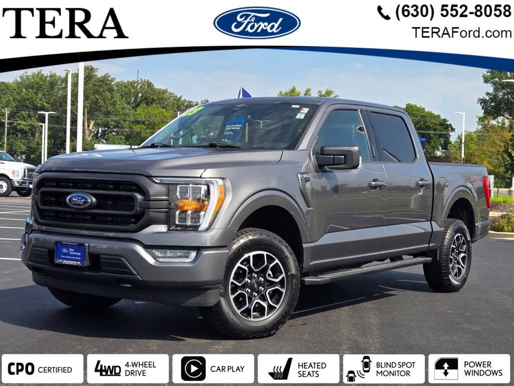 Certified 2023 Ford F150 XLT w/ Equipment Group 302A High AWD/4WD 360° Tour