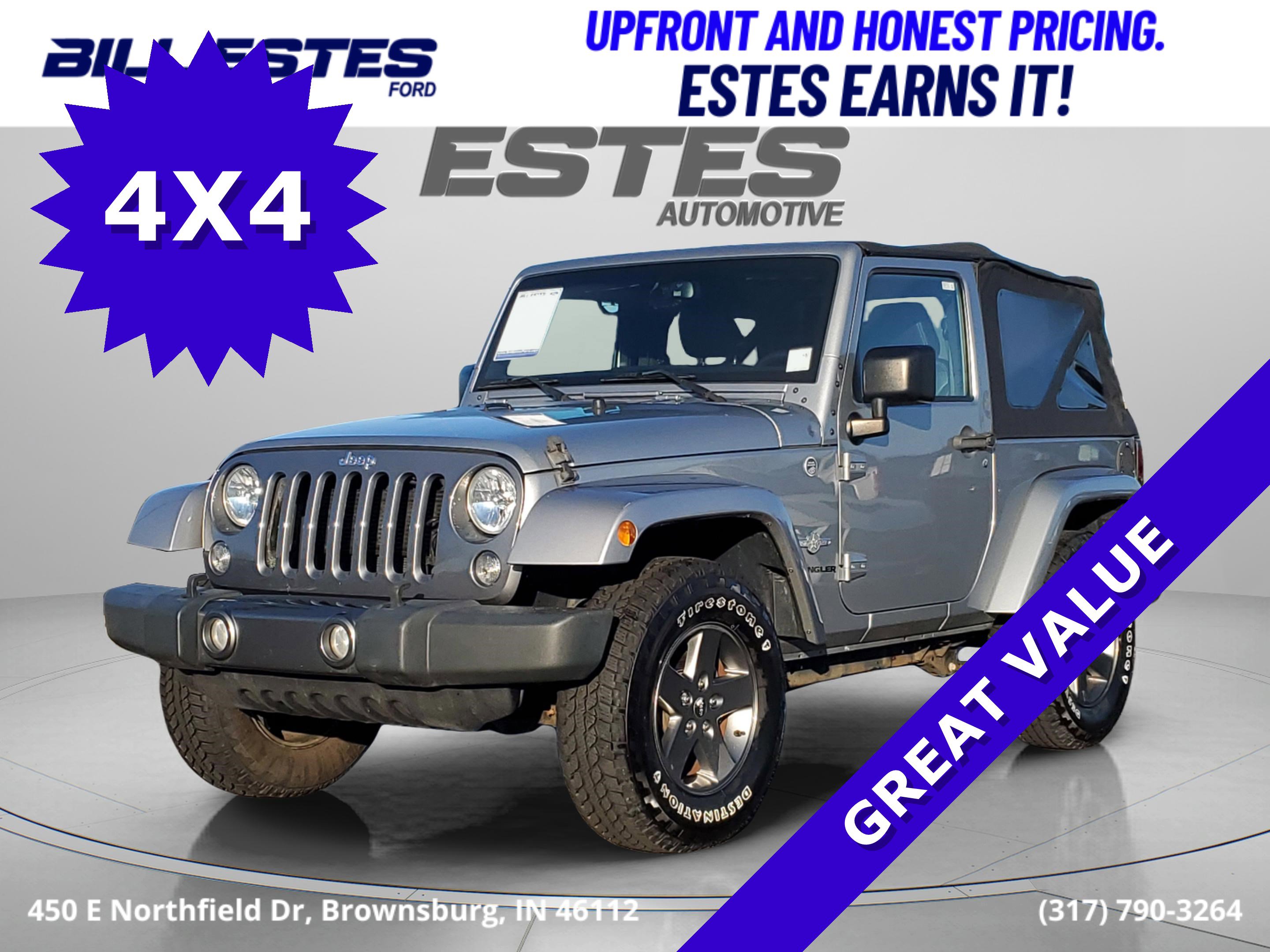 Used 2015 Jeep Wrangler Freedom Edition