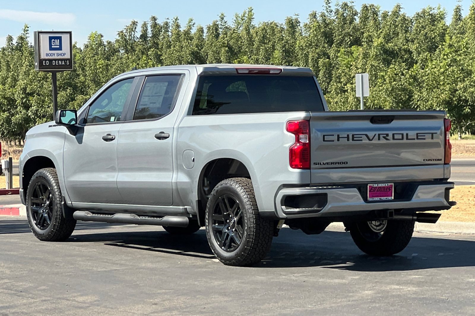 New 2026 Chevrolet Silverado 1500 Custom w/ Turbomax Blackout Package RWD image 7