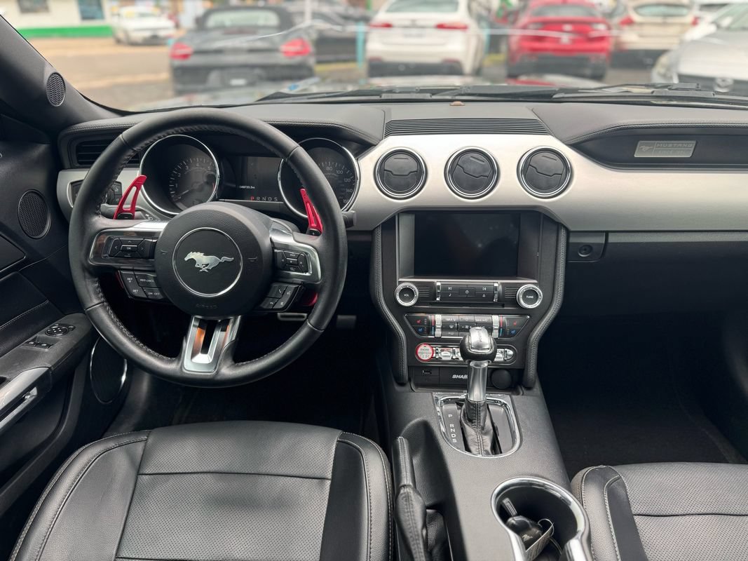 Used 2017 Ford Mustang Premium w/ Wheel & Stripe Package RWD image 12