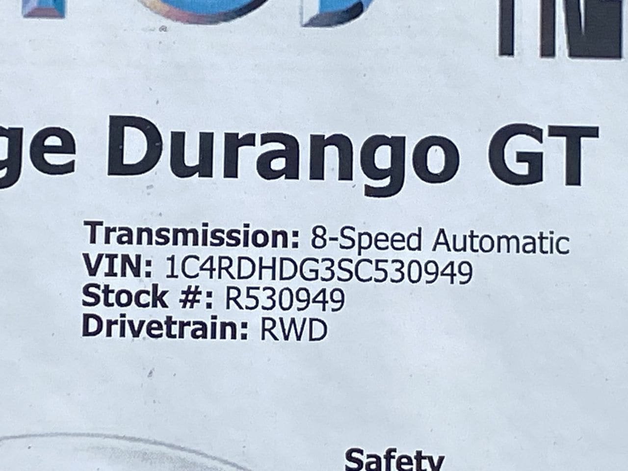 Used 2025 Dodge Durango GT RWD image 36