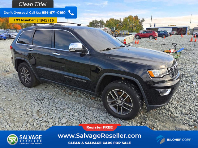 Used 2017 Jeep Grand Cherokee Limited AWD/4WD image 5