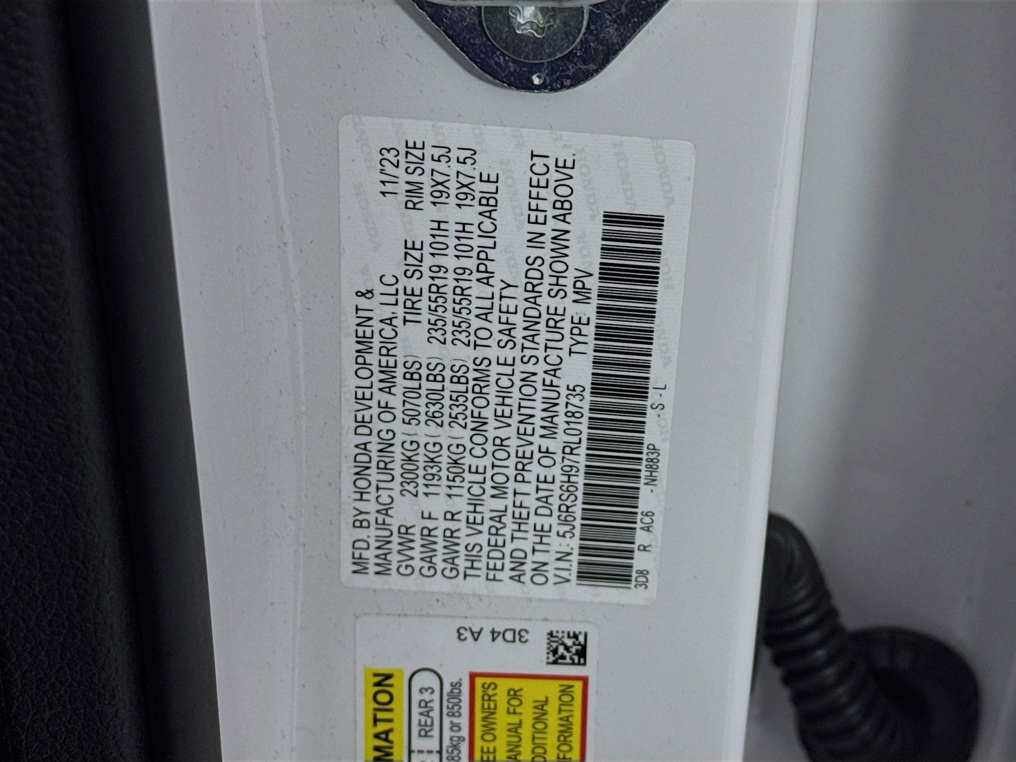 Certified 2024 Honda CR-V Sport Touring image 34