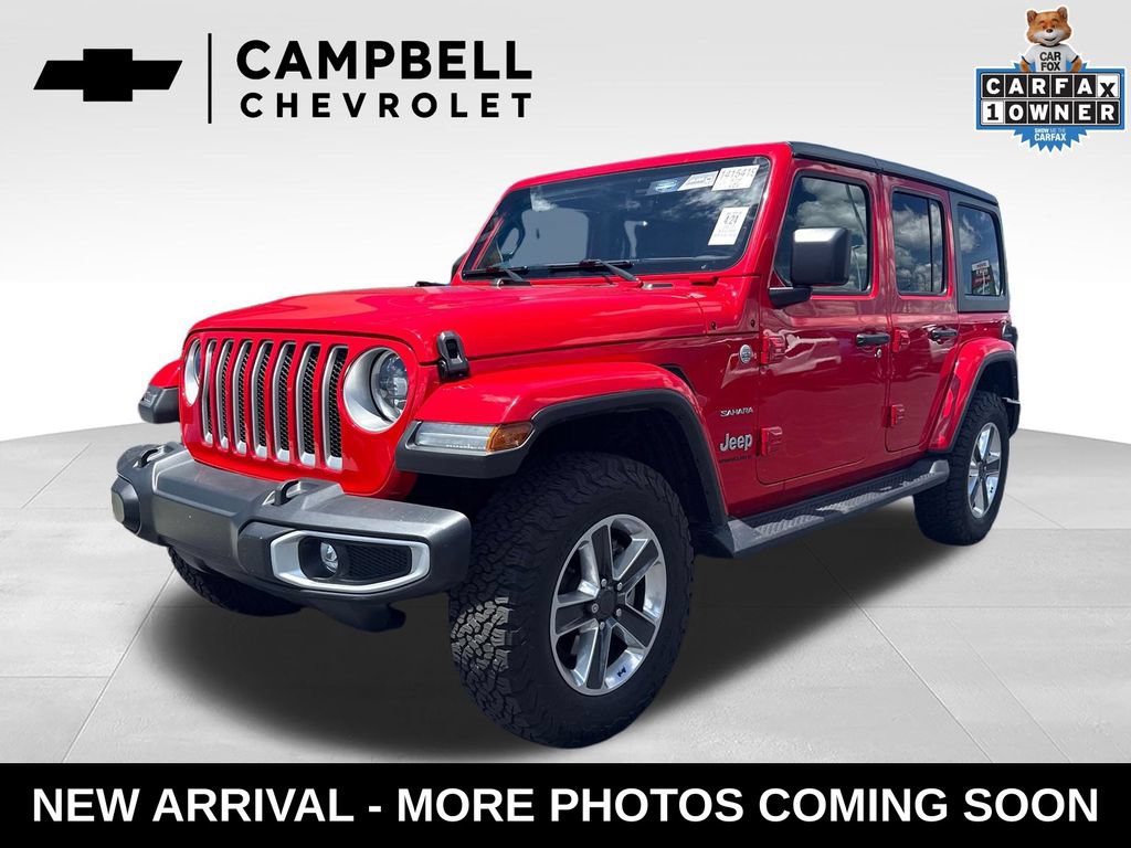Used 2023 Jeep Wrangler Unlimited Sahara w/ LED Lighting Group