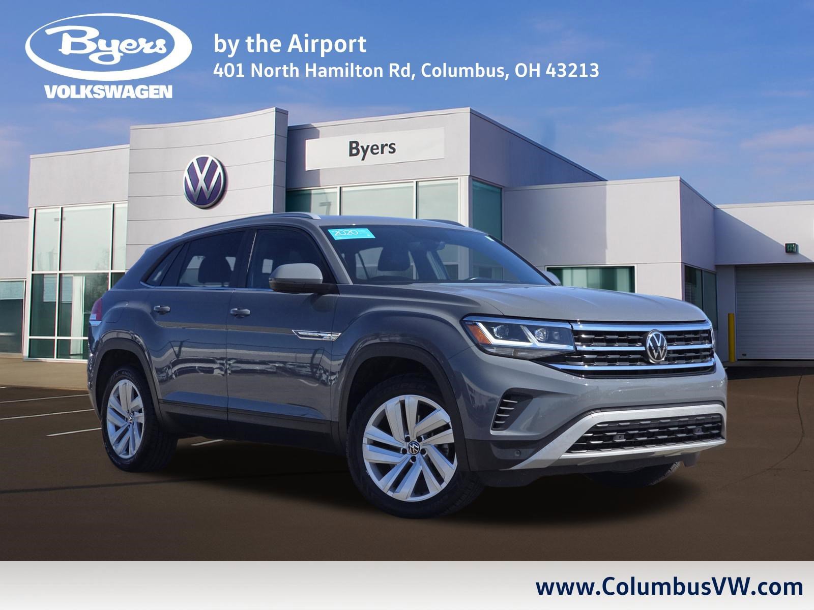 Used 2020 Volkswagen Atlas Cross Sport SE w/ Panoramic Sunroof Package