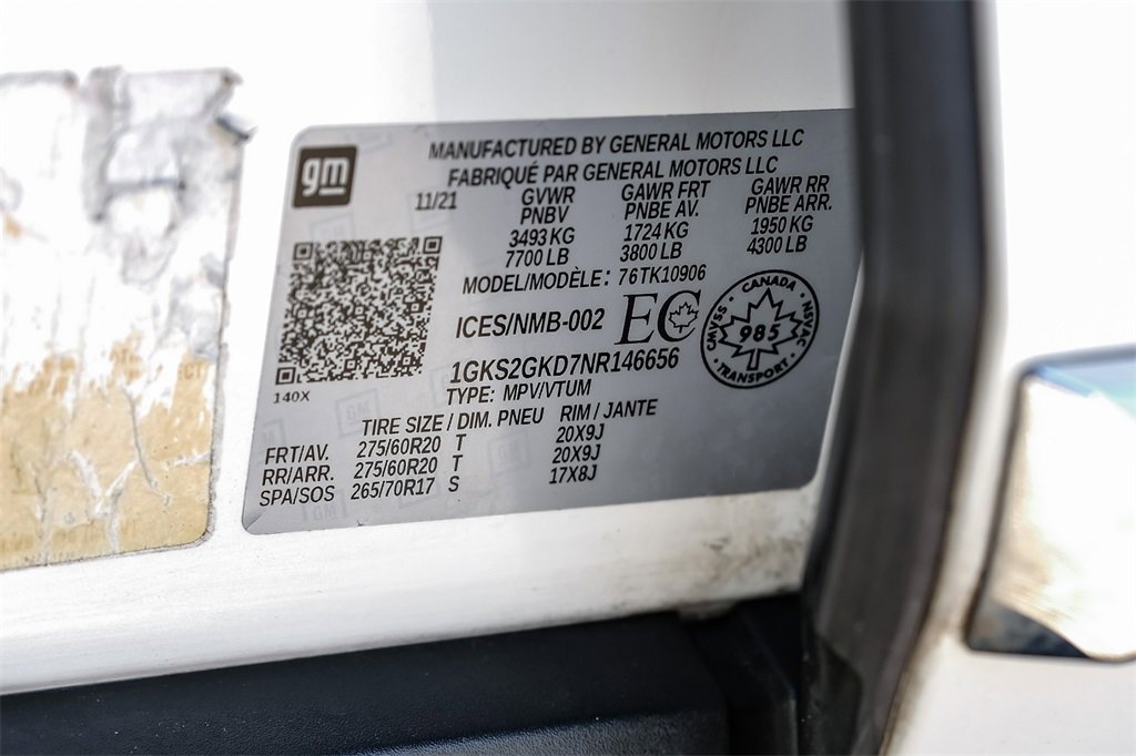 Used 2022 GMC Yukon XL SLT image 63