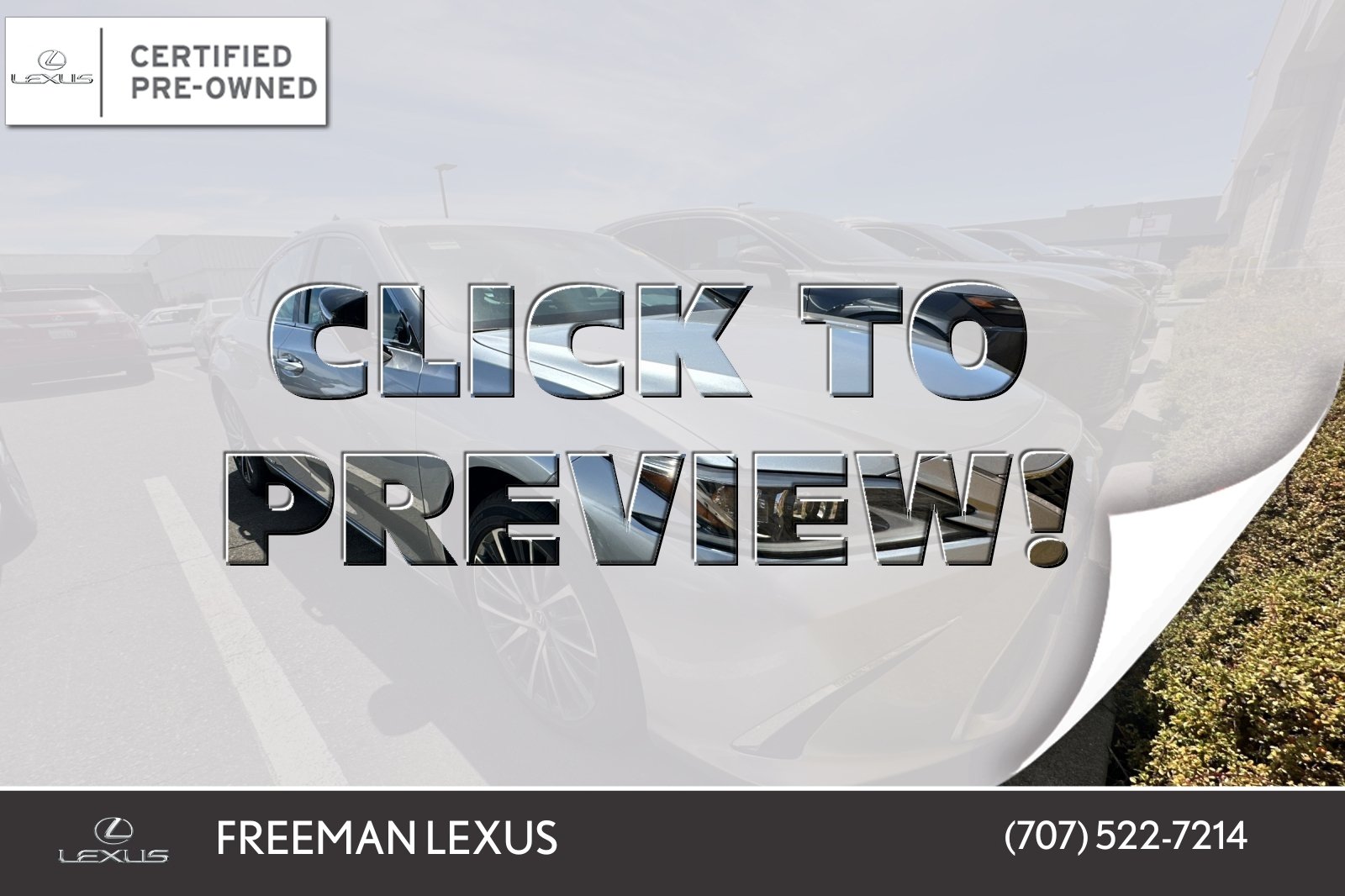 Used 2022 Lexus ES 300h w/ Premium Package FWD image 1