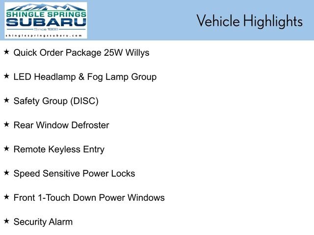 Used 2023 Jeep Wrangler Willys image 49