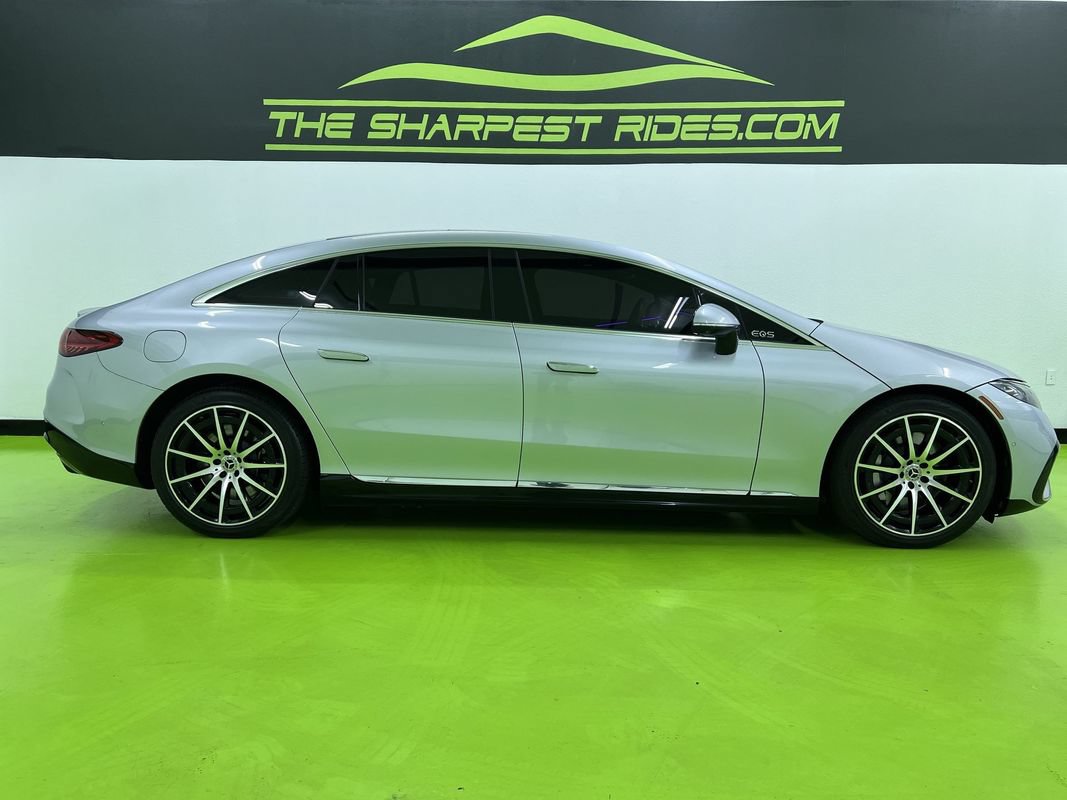 Used 2023 Mercedes-Benz EQS 450+ 4MATIC Sedan w/ AMG Line Exterior Package image 11