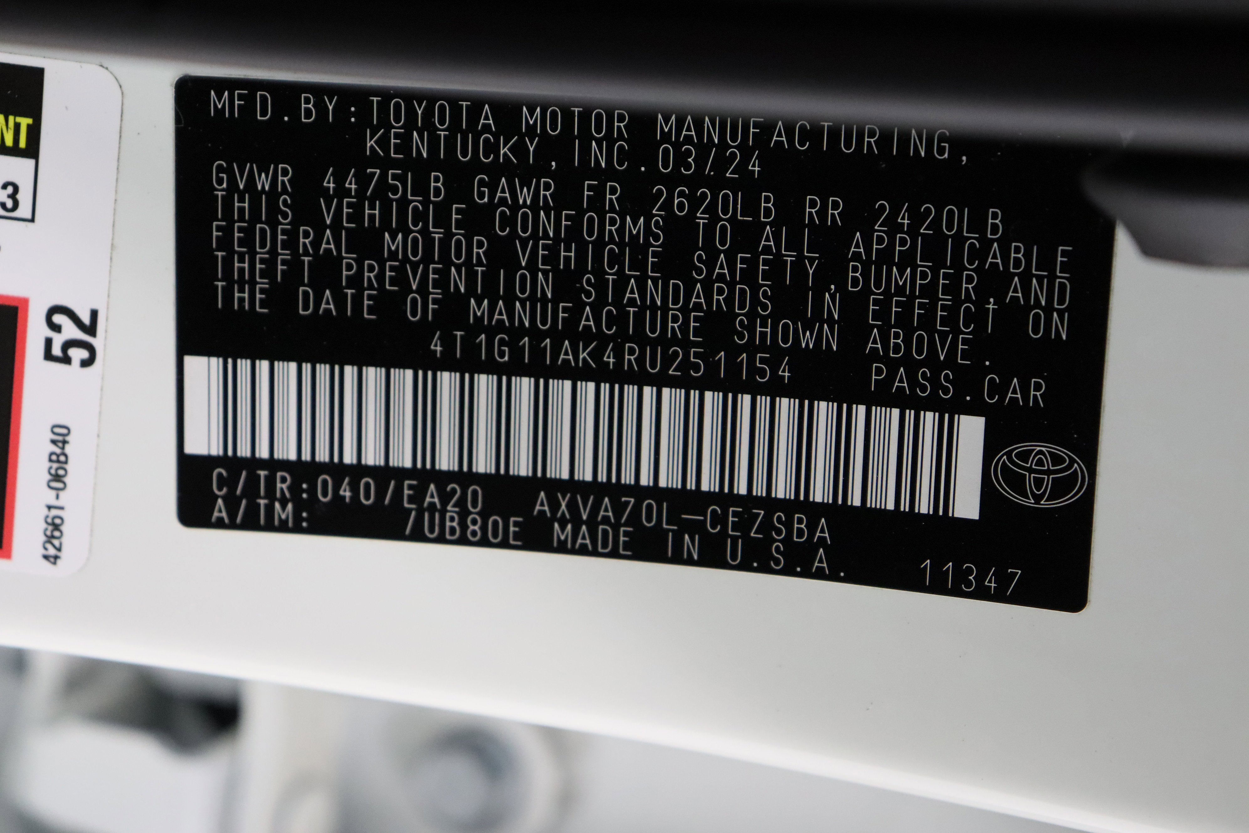 Used 2024 Toyota Camry SE image 38