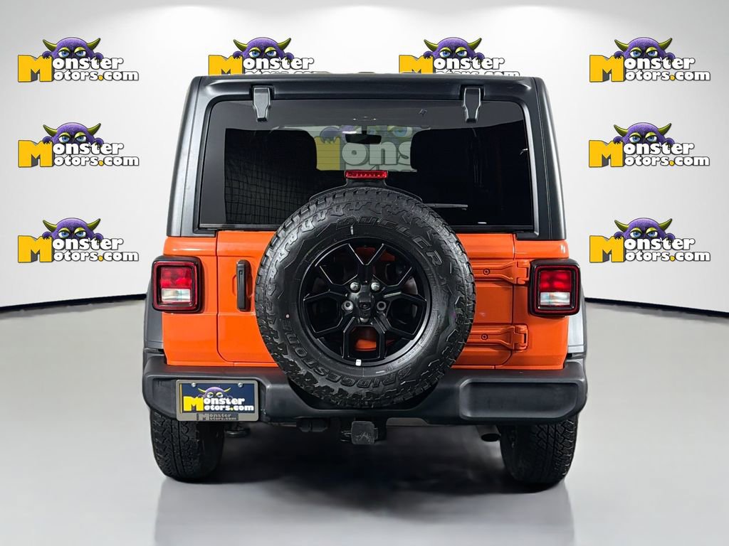 Used 2023 Jeep Wrangler Unlimited Sport w/ Uconnect 4C Nav & Sound Group AWD/4WD image 6