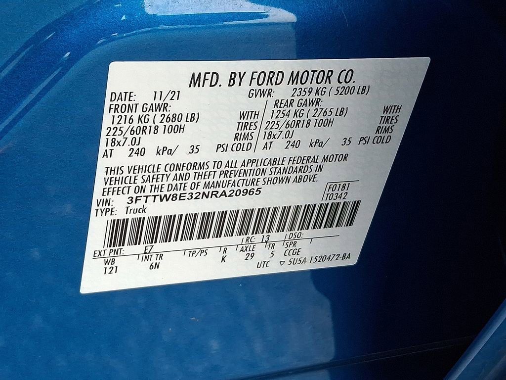 Certified 2022 Ford Maverick Lariat image 26