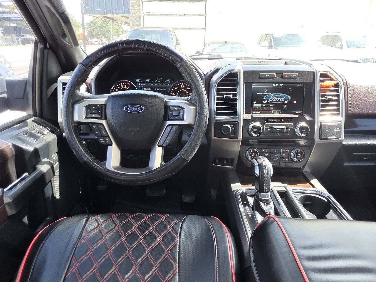 Used 2015 Ford F150 Platinum w/ Equipment Group 701A Luxury RWD image 17
