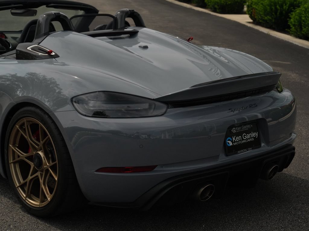 Used 2025 Porsche 718 Boxster Spyder RS w/ Weissach Package RWD image 19