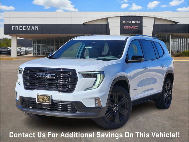 New 2026 GMC Acadia Elevation w/ Black Edition