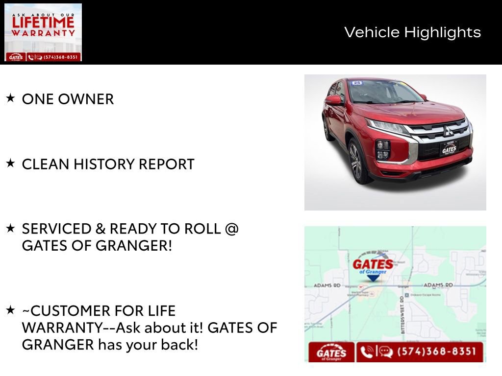 Used 2025 Mitsubishi Outlander Sport AWD image 8
