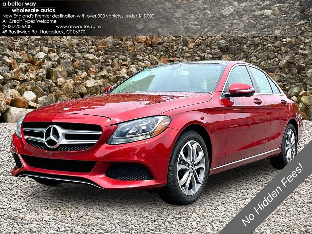 Used 2017 Mercedes-Benz C 300 4MATIC Sedan w/ Premium 1 Package