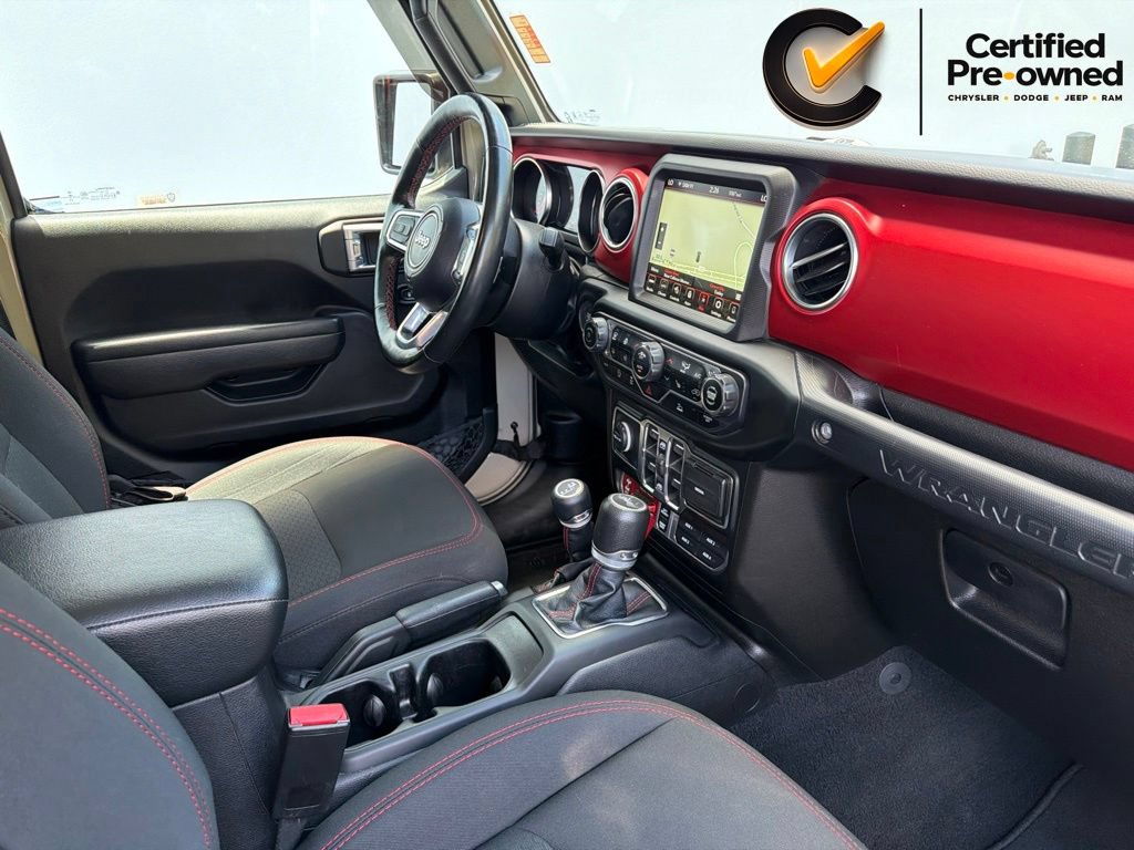Certified 2022 Jeep Wrangler Unlimited Rubicon w/ Dual Top Group AWD/4WD image 34