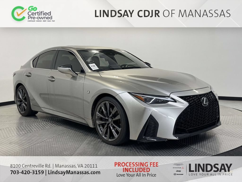 Used 2023 Lexus IS 350 F Sport w/ Memory Package RWD image 1