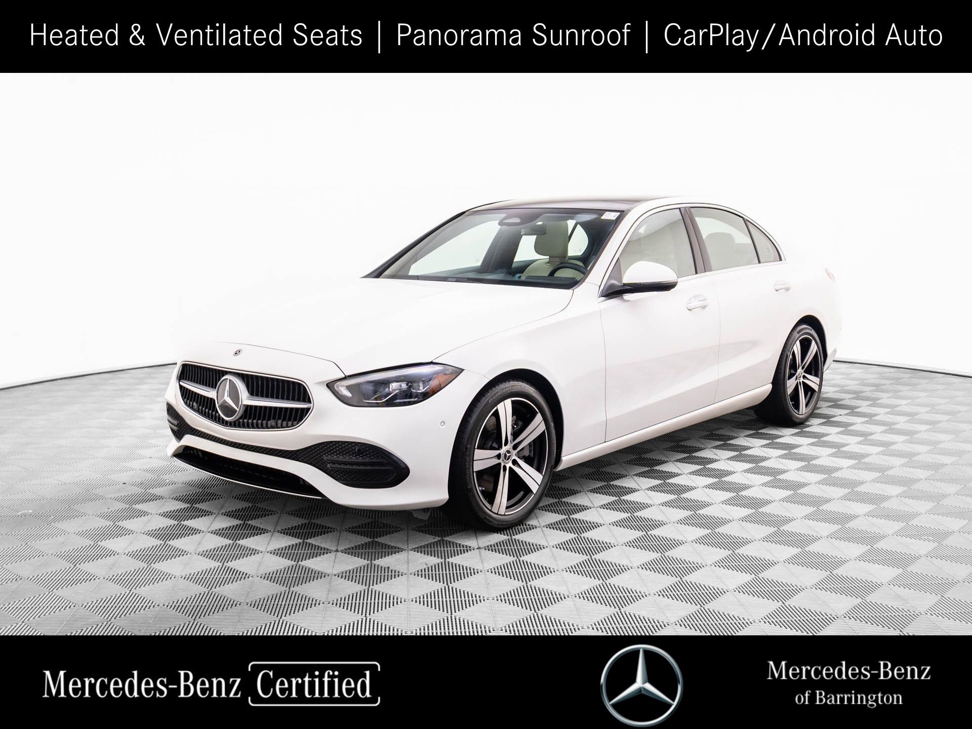 Certified 2025 Mercedes-Benz C 300 4MATIC Sedan
